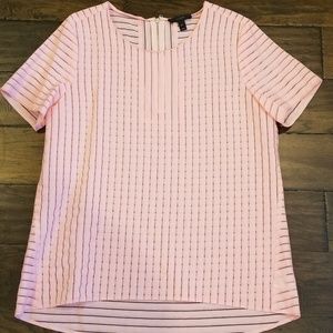 J Crew Pink Shadow Striped Top 10